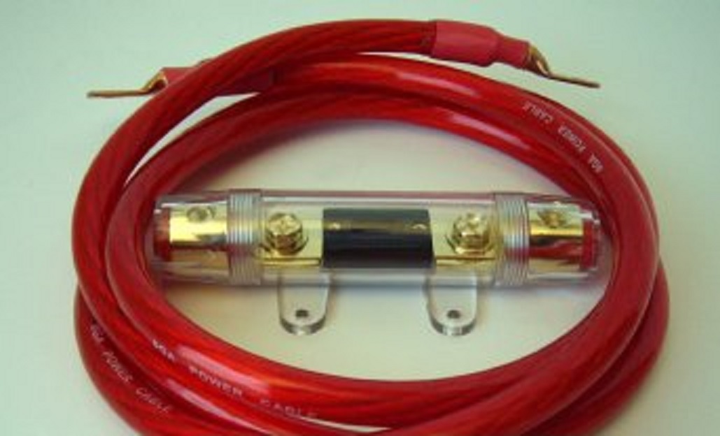 PowerBastards 0 Gauge Red 15 Ft. Alternator Wiring Upgrade
